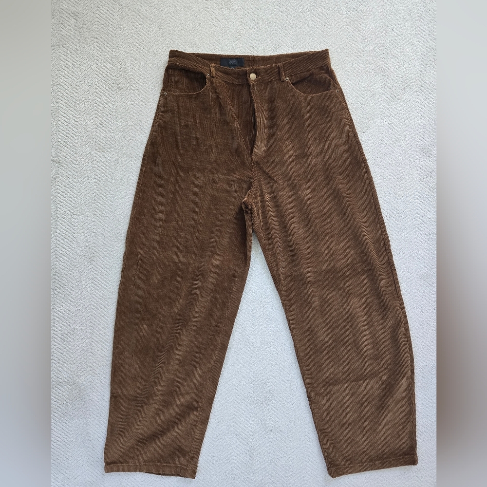 ZARA Brown Corduroy Pants